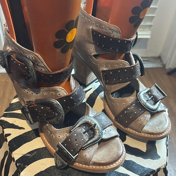 Freebird by Steven “Violet” Heel Shoes sz 9 - Picture 2 of 7